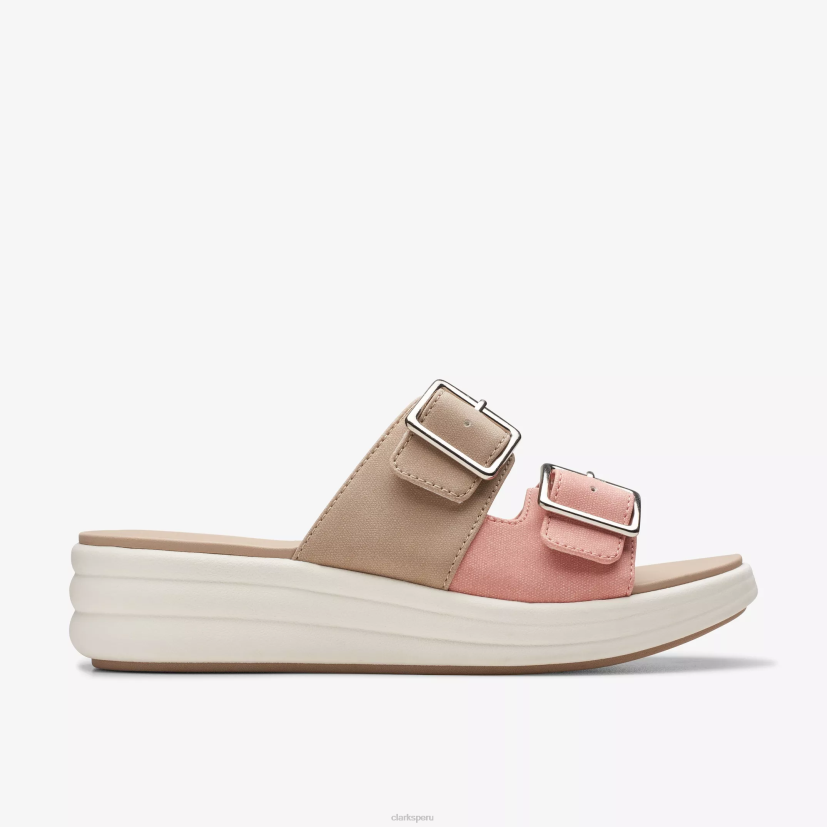HZVP62 hebilla de deriva combinación de durazno Clarks