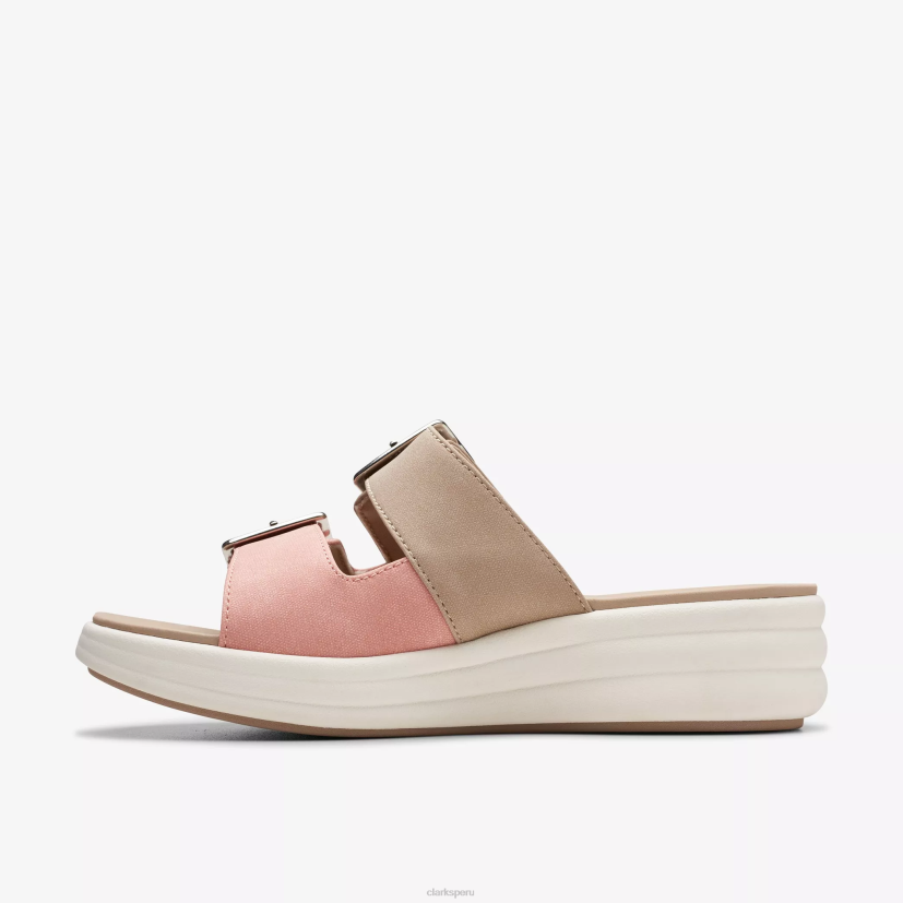 HZVP62 hebilla de deriva combinación de durazno Clarks