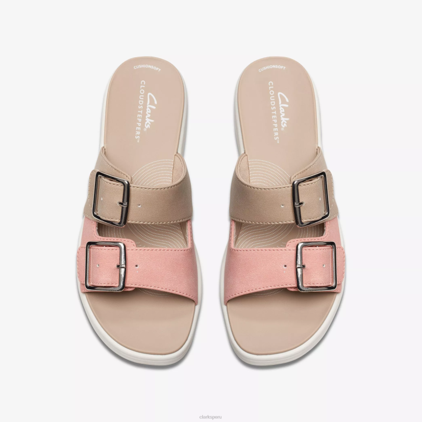 HZVP62 hebilla de deriva combinación de durazno Clarks