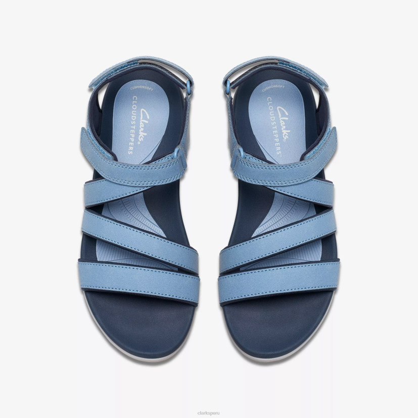 HZVP63 desliza hola ella mezclilla Clarks
