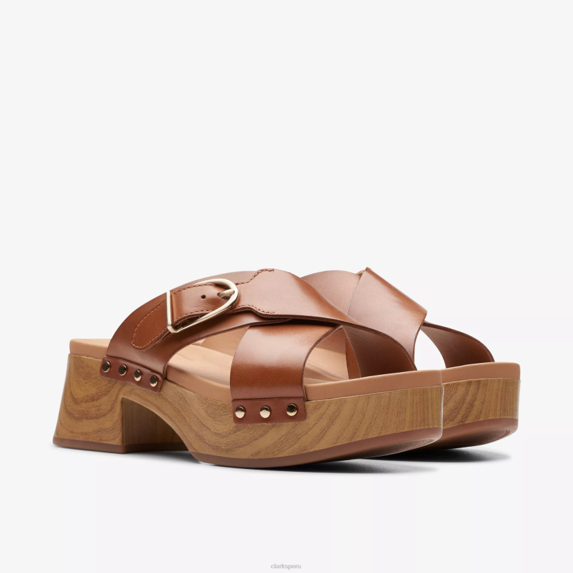 HZVP66 paseo sivanne cuero marrón Clarks