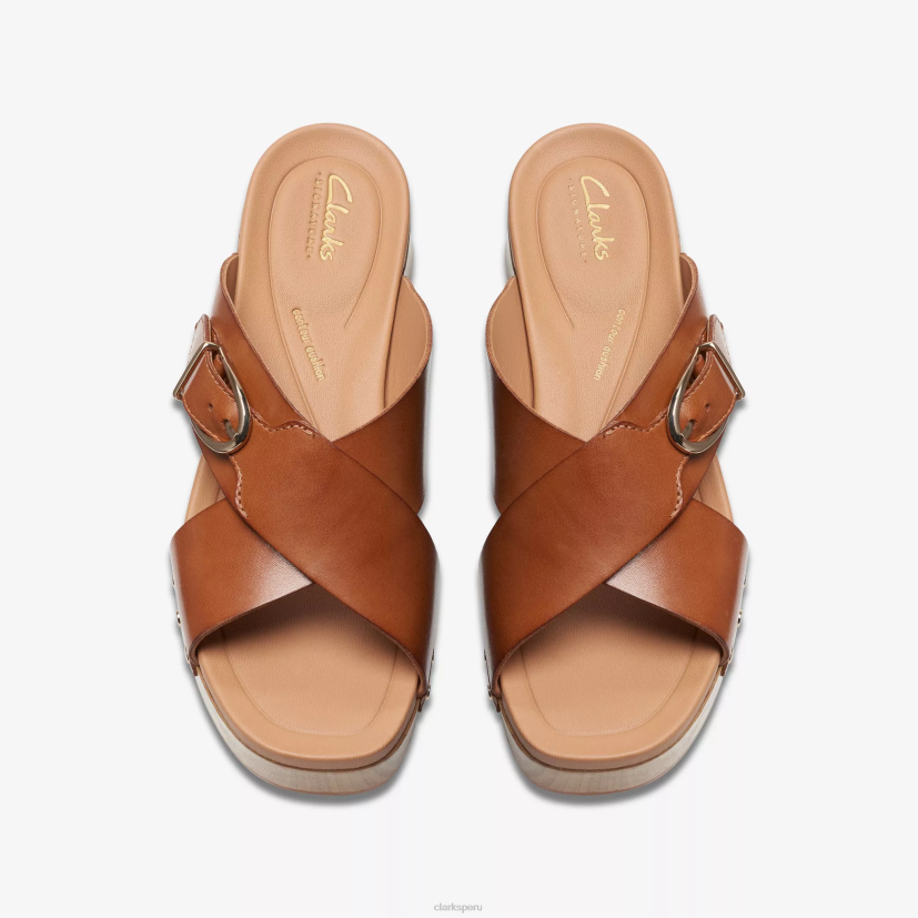 HZVP66 paseo sivanne cuero marrón Clarks