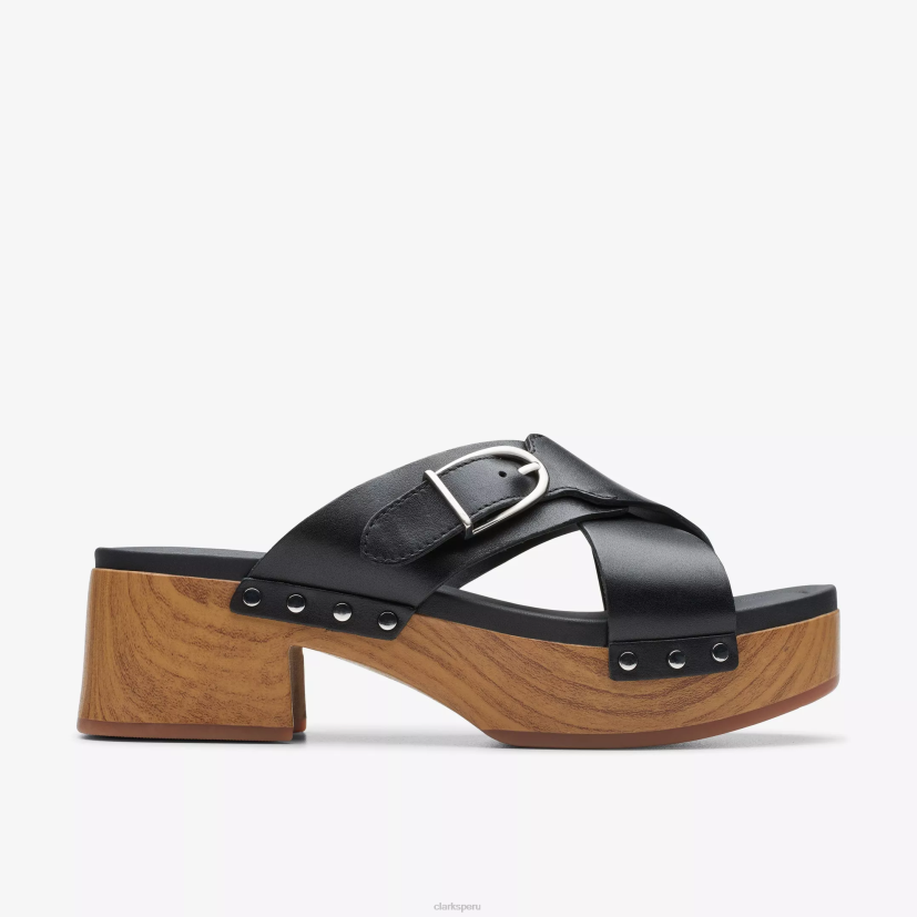 HZVP68 paseo sivanne cuero negro Clarks