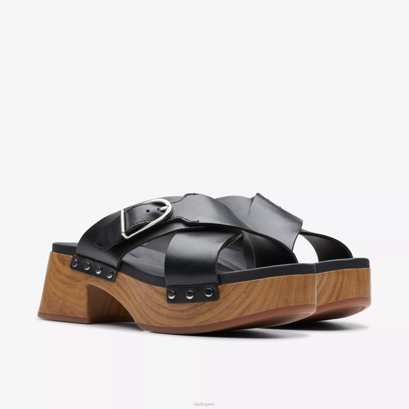 HZVP68 paseo sivanne cuero negro Clarks