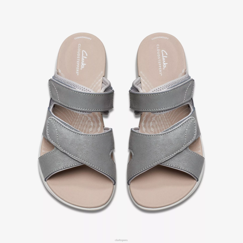 HZVP69 mira facilidad gris Clarks