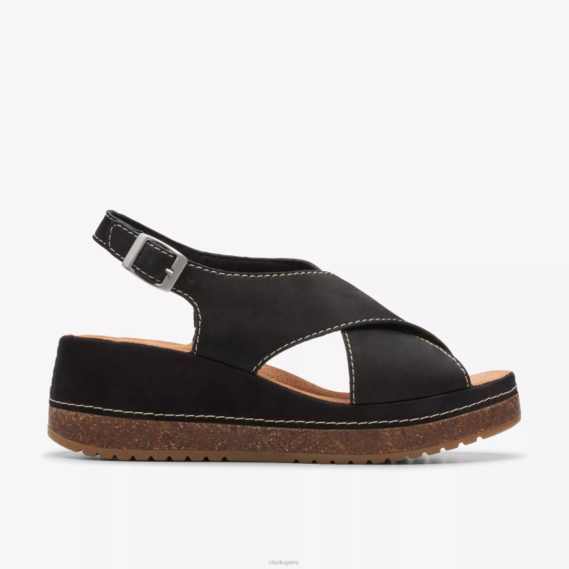 HZVP6 paso kasanda nubuck negro Clarks