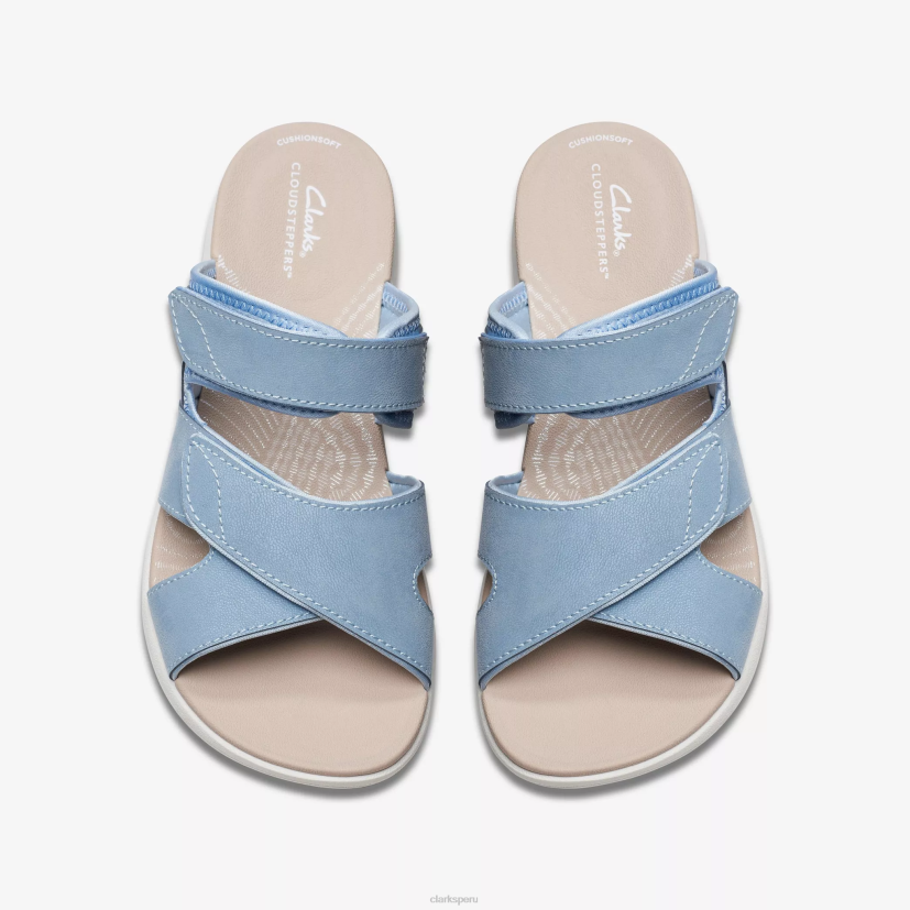 HZVP71 mira facilidad azul denim Clarks