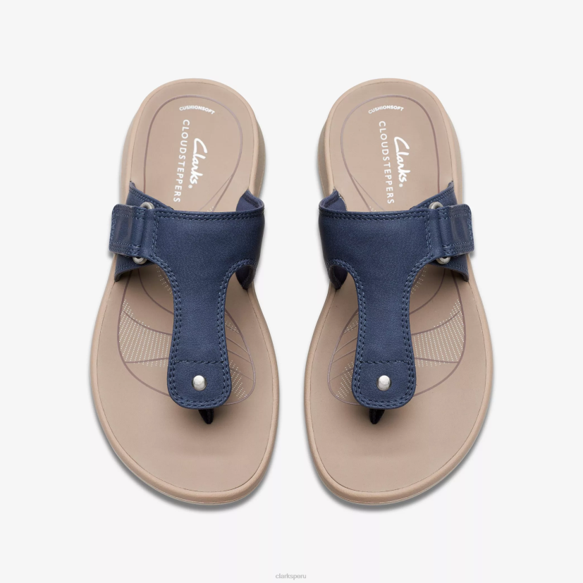 HZVP73 caminata deslizante Armada Clarks