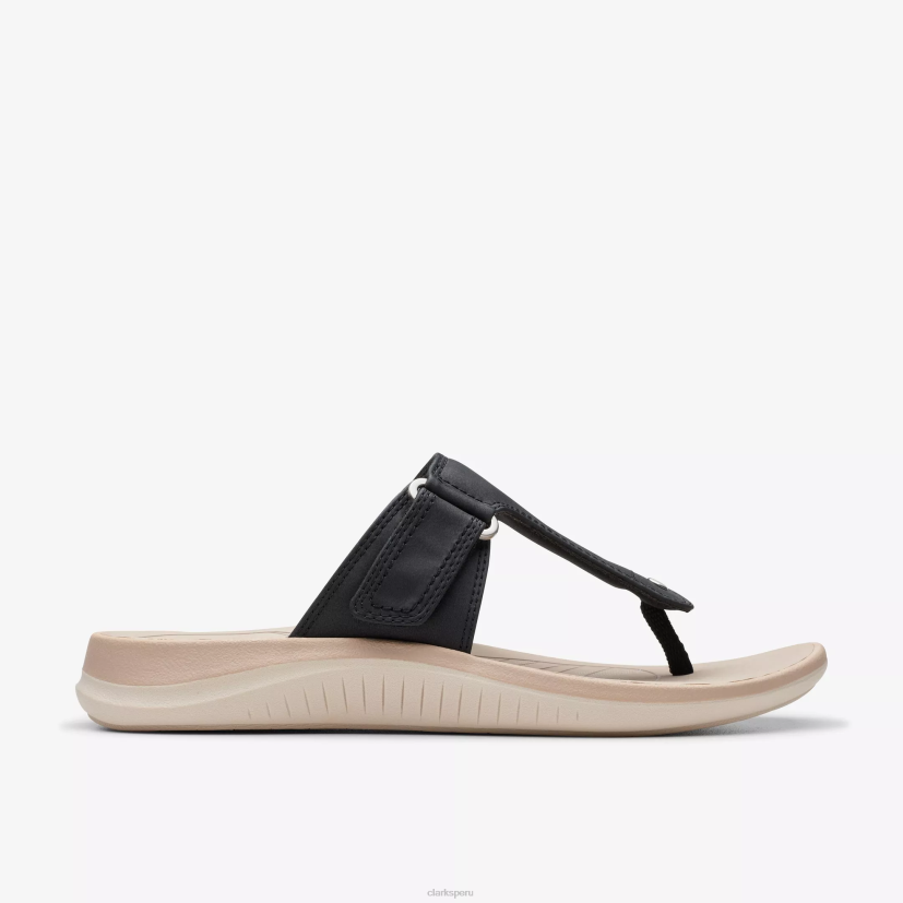 HZVP74 caminata deslizante negro Clarks