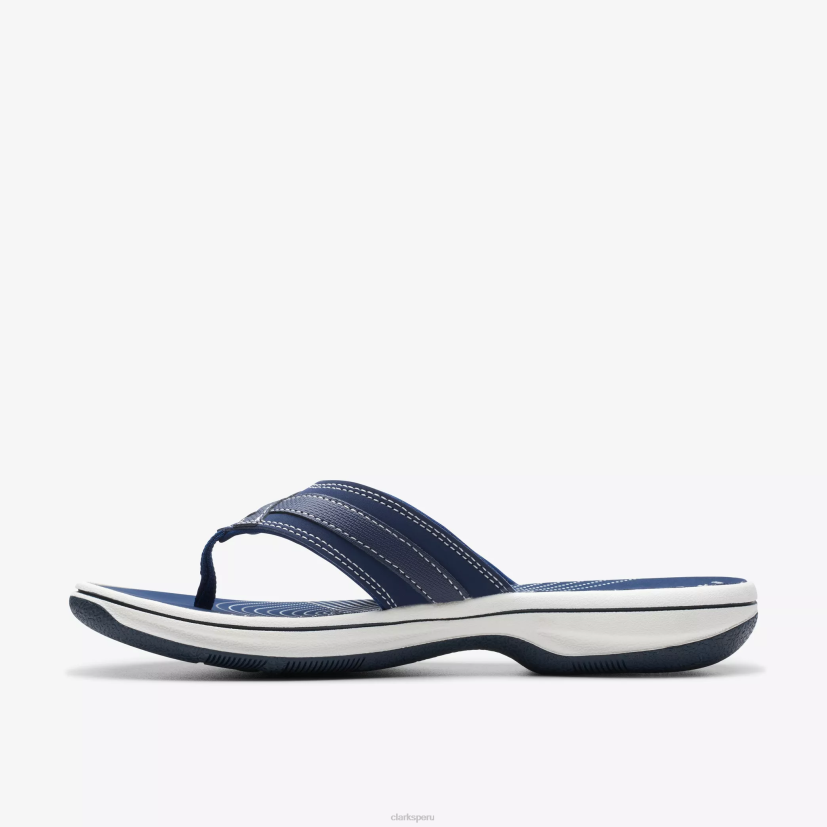 HZVP78 brisa del mar azul marino sintético Clarks