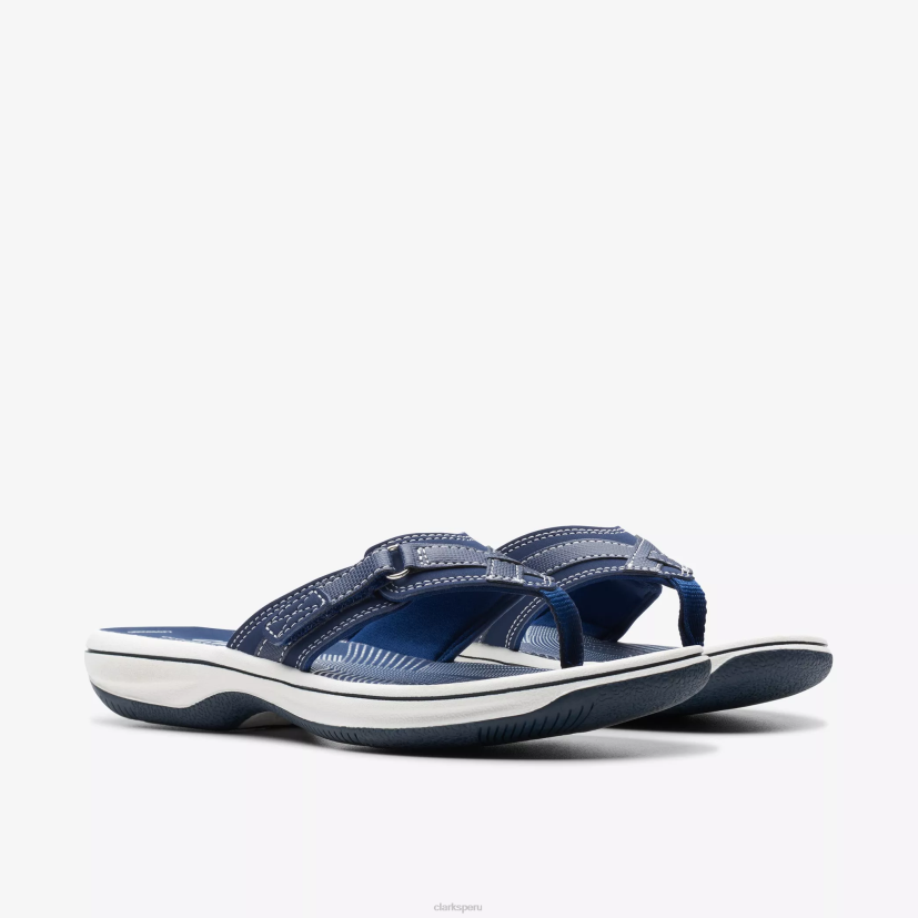 HZVP78 brisa del mar azul marino sintético Clarks