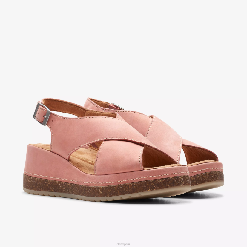 HZVP7 paso kasanda nubuck melocotón Clarks
