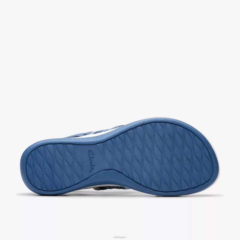 HZVP83 paseo arla combinación azul Clarks