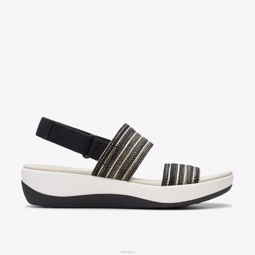 HZVP84 paseo arla combinación negra Clarks