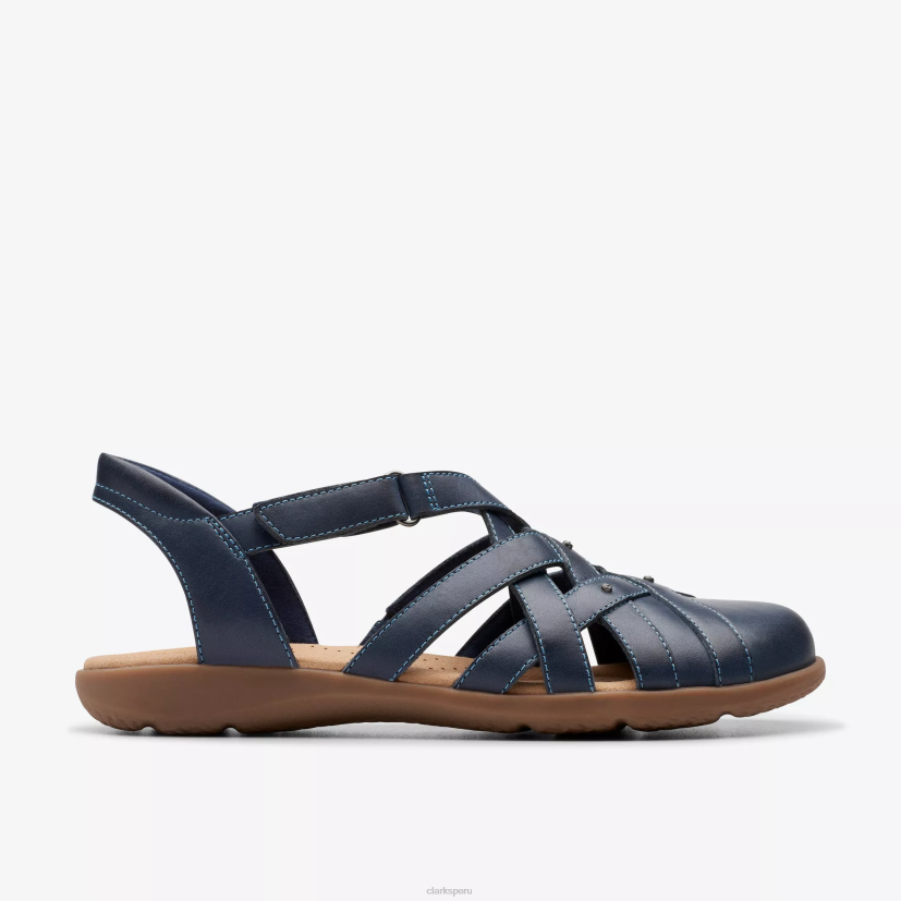 HZVP92 elizabelle mar cuero azul marino Clarks