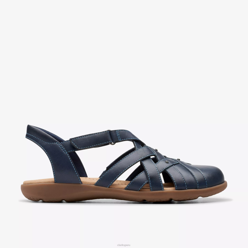HZVP92 elizabelle mar cuero azul marino Clarks