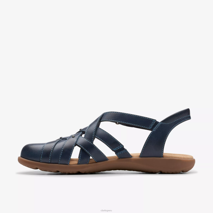 HZVP92 elizabelle mar cuero azul marino Clarks