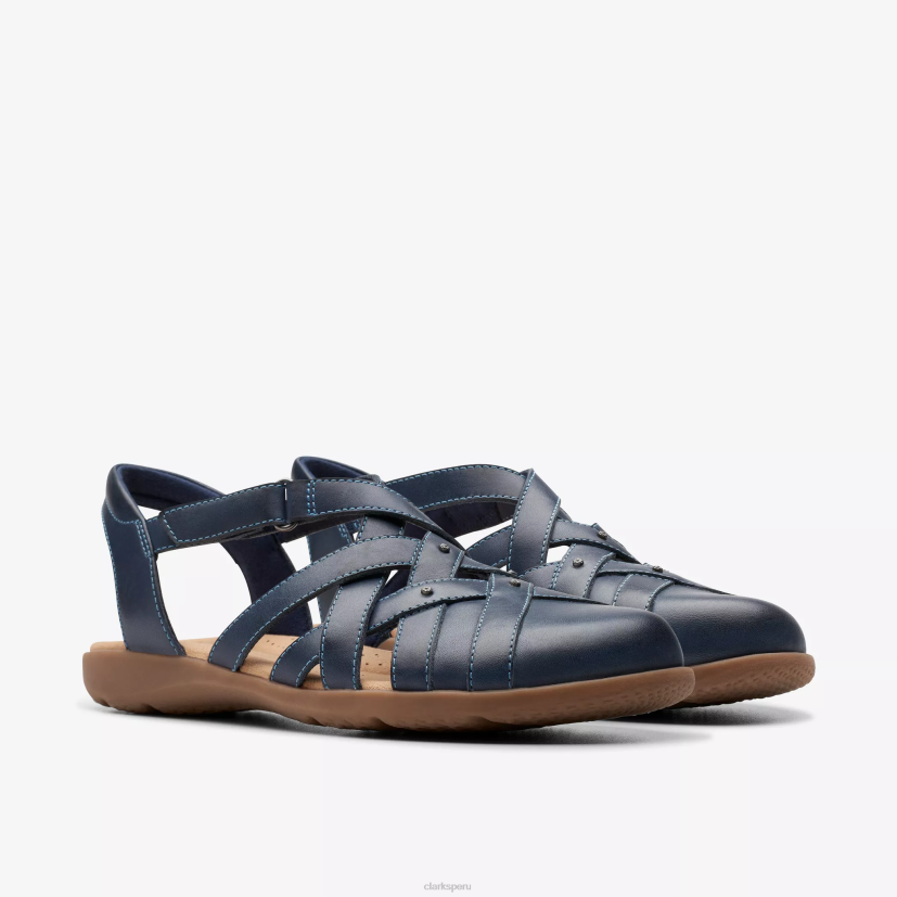 HZVP92 elizabelle mar cuero azul marino Clarks