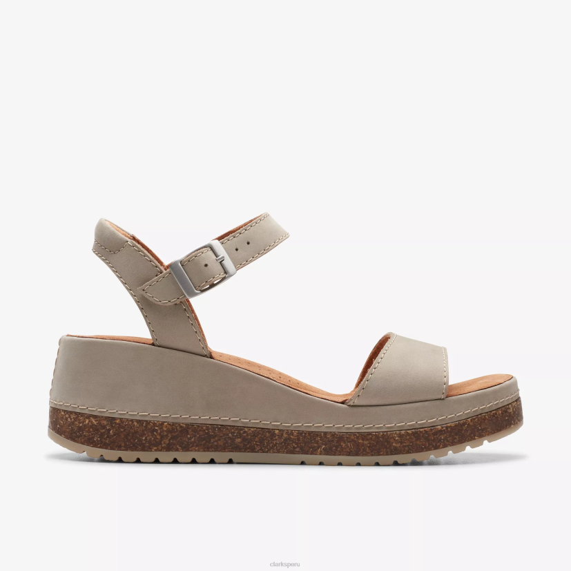 HZVP9 lirio kasanda nubuck de piedra Clarks