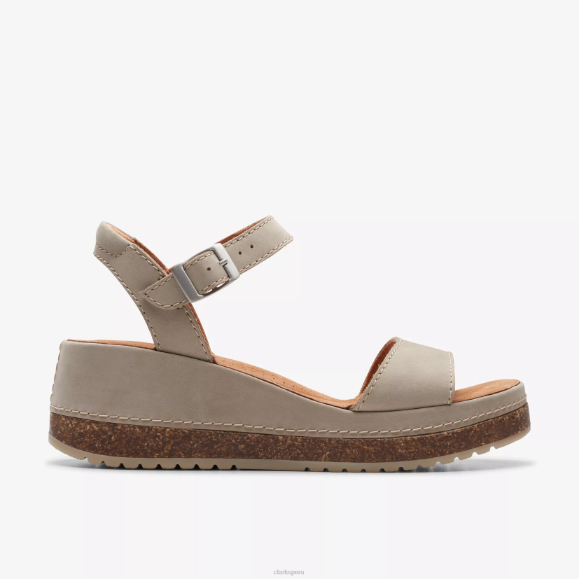 HZVP9 lirio kasanda nubuck de piedra Clarks