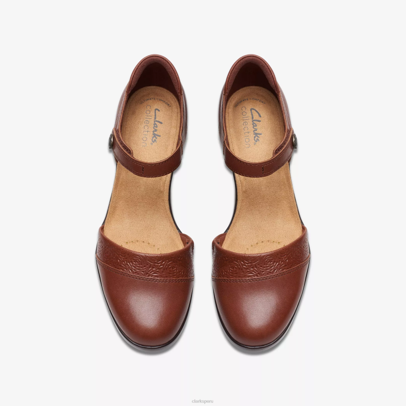 HZVP539 emily 2 ketra cuero bronceado británico Clarks