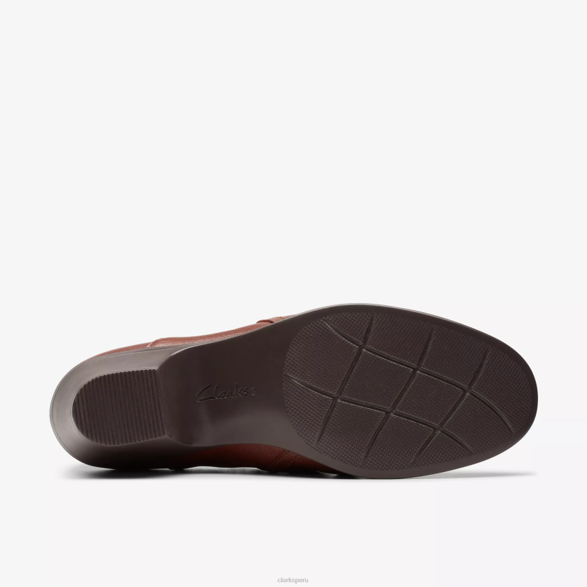 HZVP541 emily 2 cala cuero bronceado británico Clarks