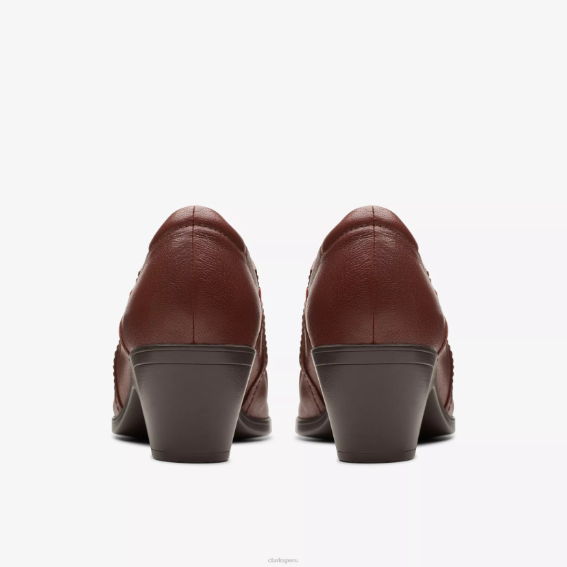 HZVP541 emily 2 cala cuero bronceado británico Clarks
