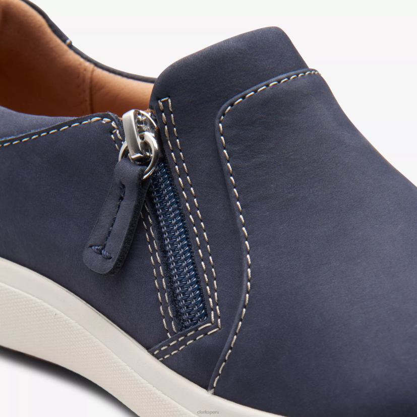 HZVP308 nalle lila nubuck azul marino Clarks