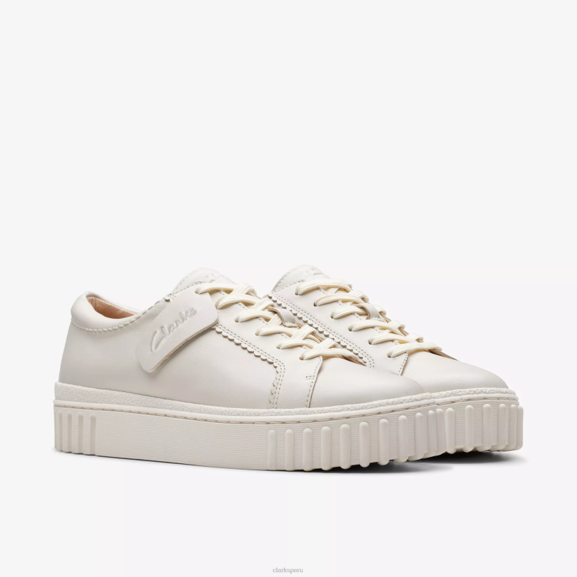 HZVP311 caminata mayhill cuero blanco roto Clarks
