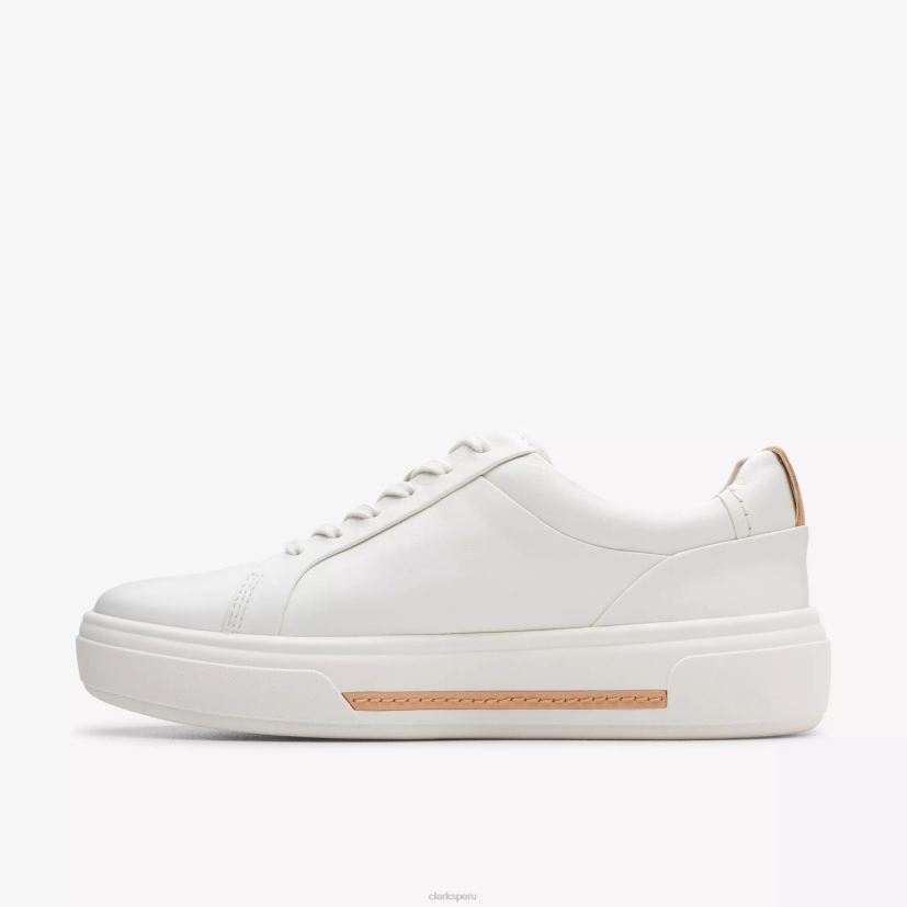 HZVP316 paseo de malva cuero blanco roto Clarks