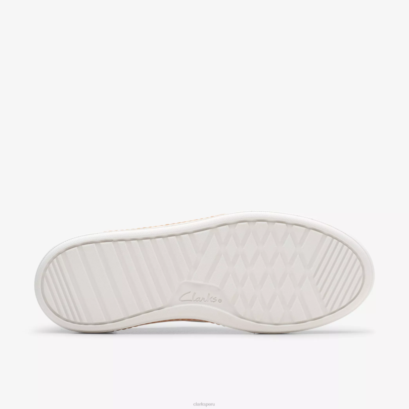 HZVP316 paseo de malva cuero blanco roto Clarks
