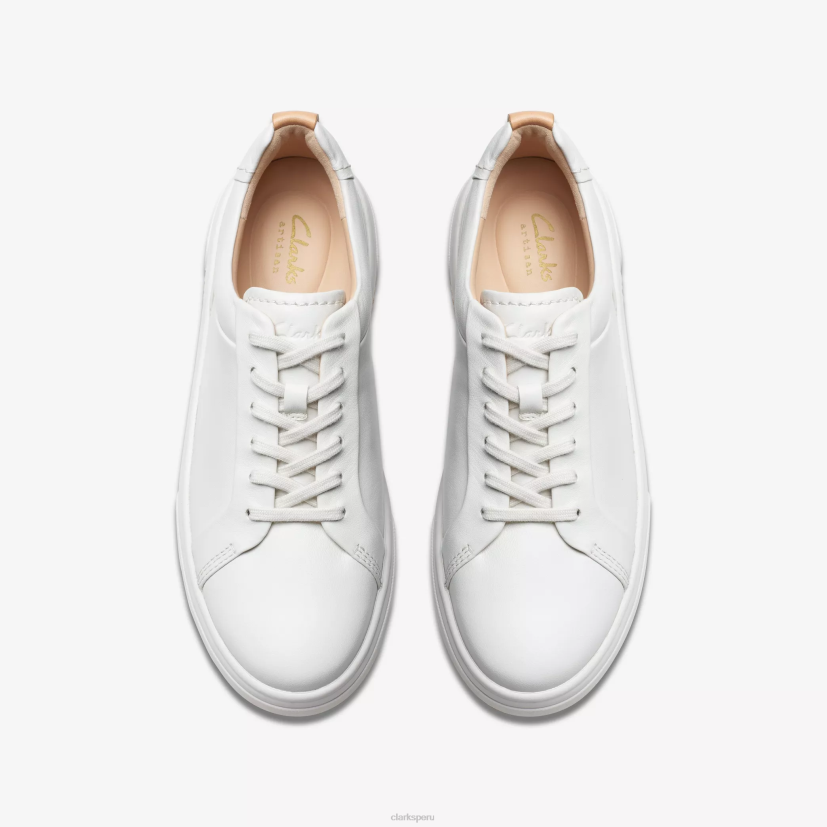 HZVP316 paseo de malva cuero blanco roto Clarks