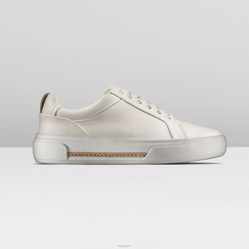 HZVP316 paseo de malva cuero blanco roto Clarks