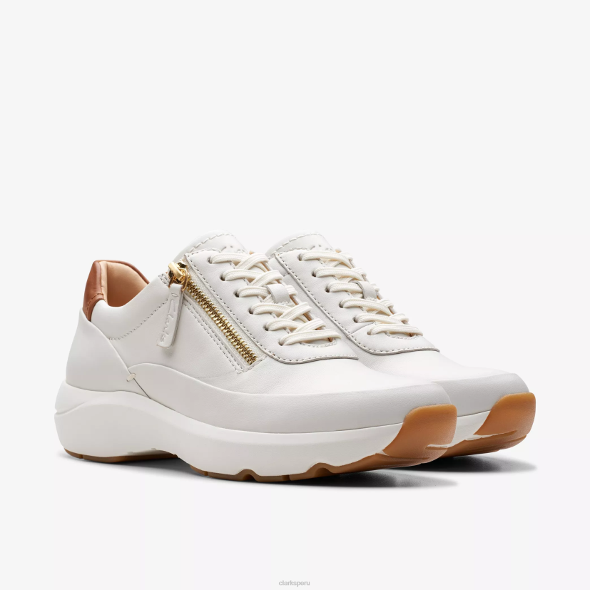 HZVP319 cremallera tivoli cuero blanco roto Clarks
