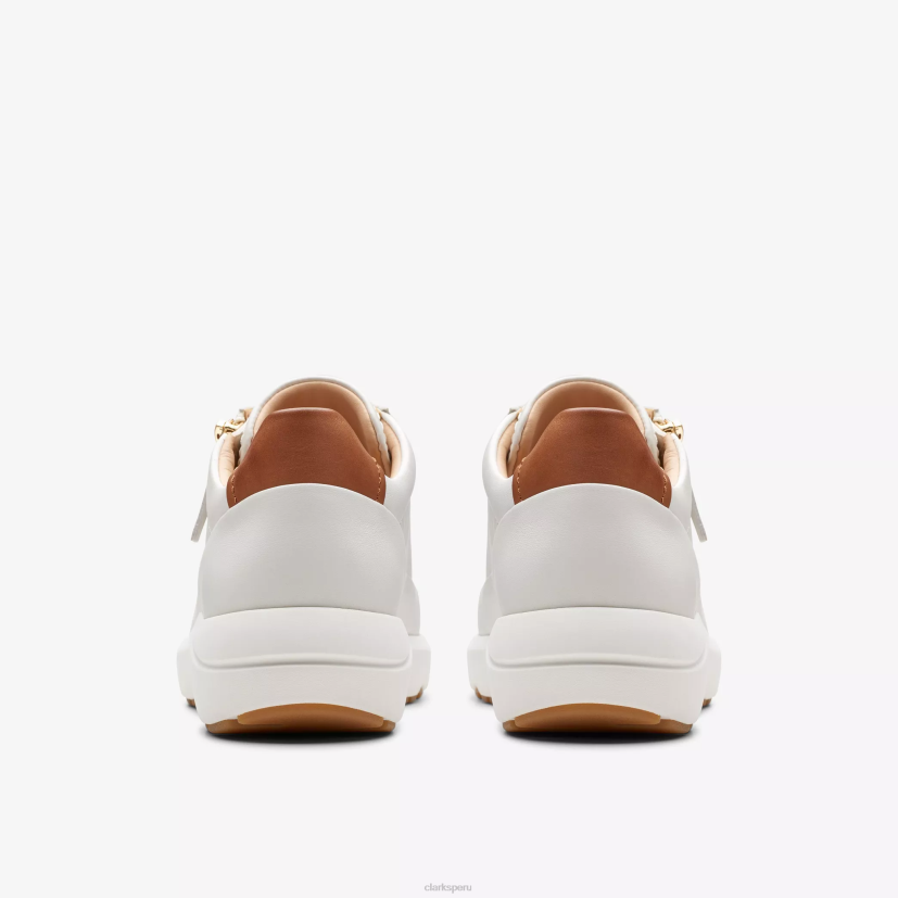 HZVP319 cremallera tivoli cuero blanco roto Clarks