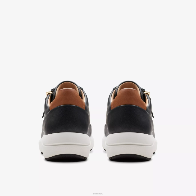 HZVP320 cremallera tivoli cuero negro Clarks