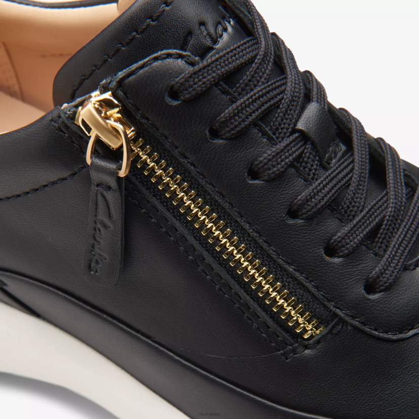 HZVP320 cremallera tivoli cuero negro Clarks
