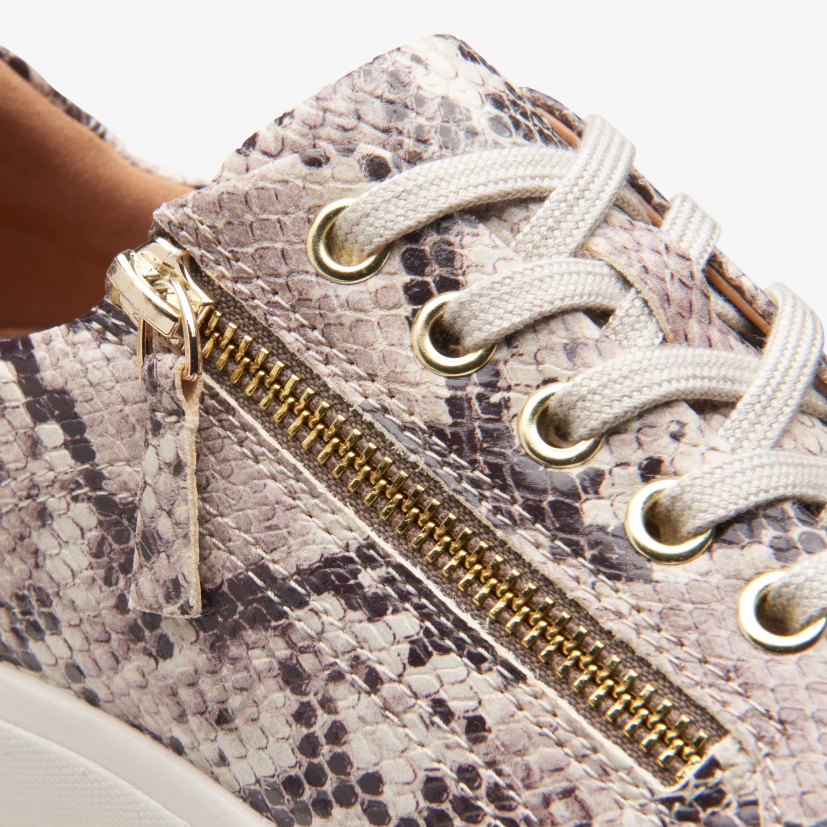 HZVP323 encaje nalle estampado de serpiente Clarks