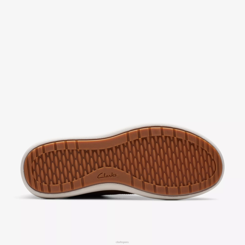 HZVP327 encaje nalle cuero de oro rosa Clarks