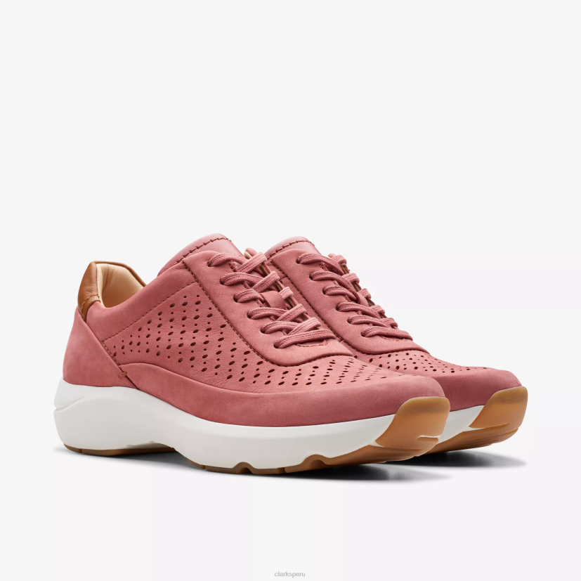 HZVP331 gracia tivoli nubuck rosa polvoriento Clarks