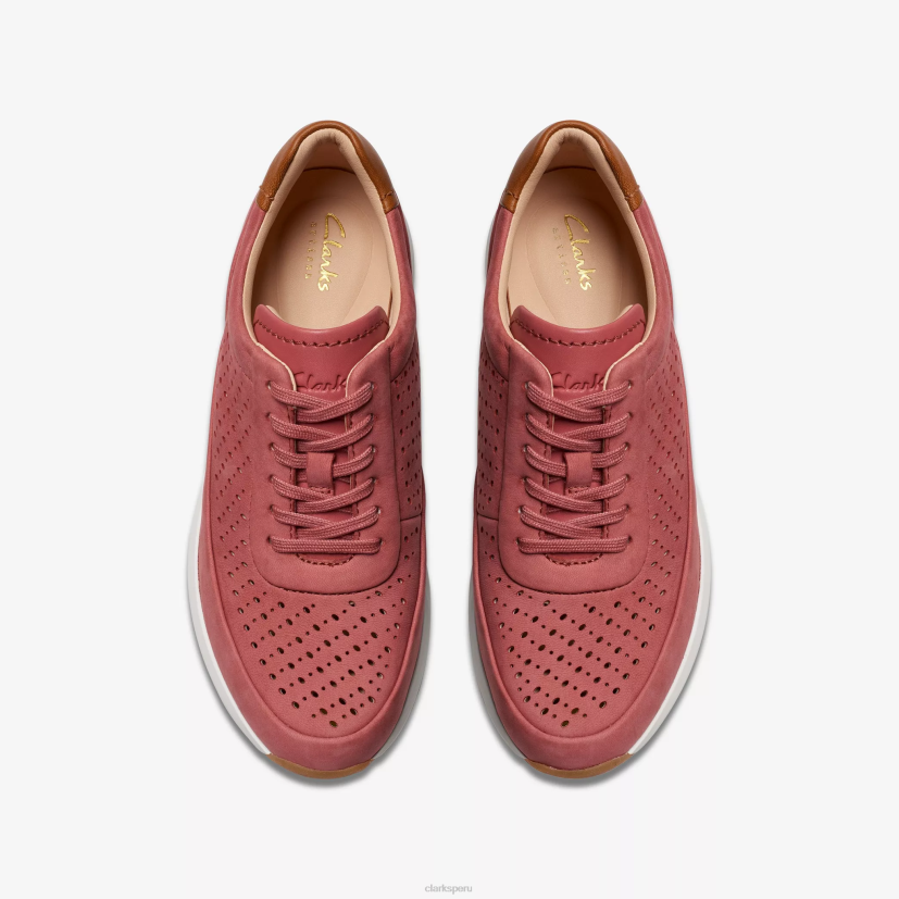 HZVP331 gracia tivoli nubuck rosa polvoriento Clarks