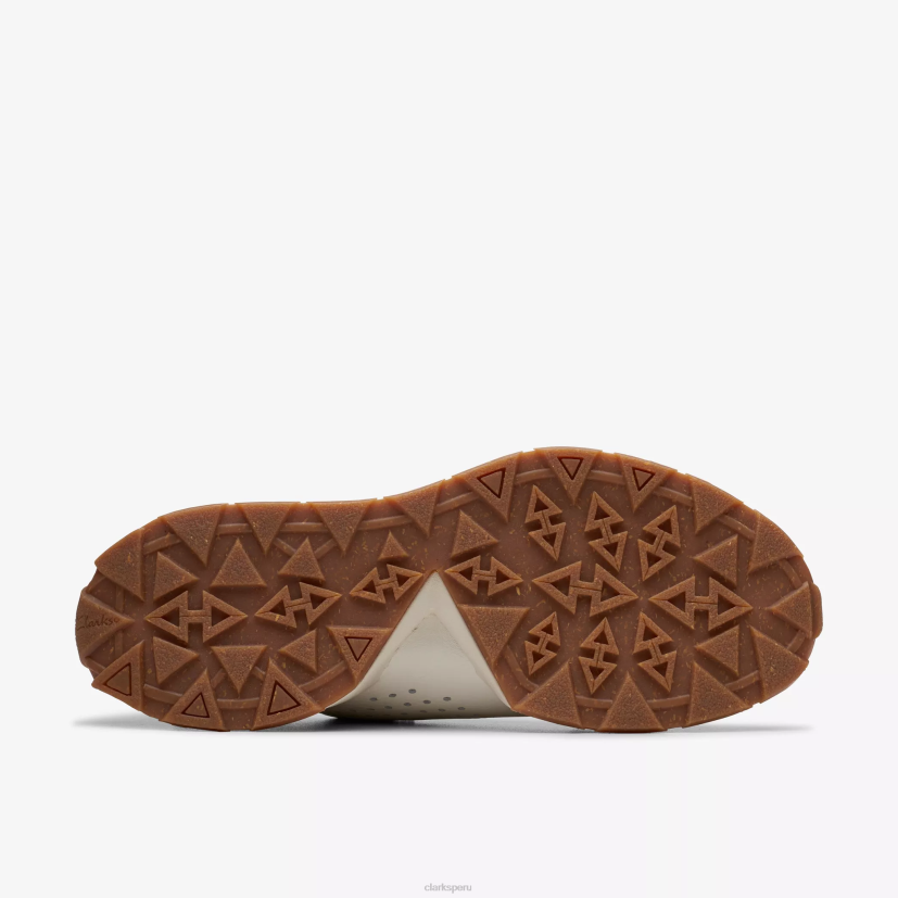 HZVP334 velocidad artesanal cuero blanco roto Clarks