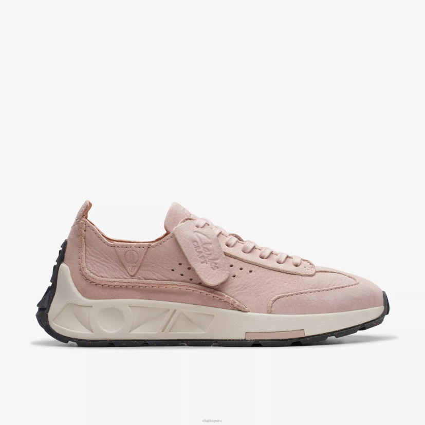 HZVP336 velocidad artesanal nubuck rosa Clarks