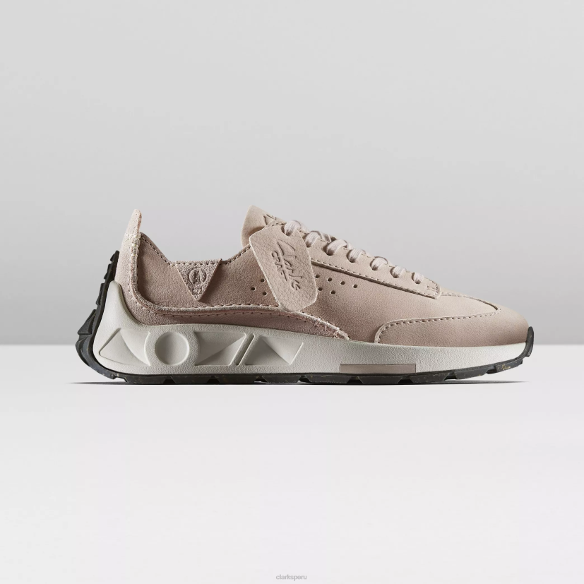 HZVP336 velocidad artesanal nubuck rosa Clarks