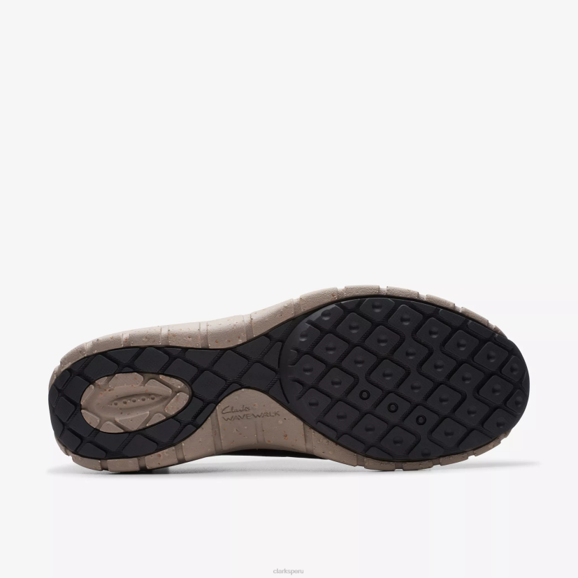 HZVP340 meseta de olas nubuck negro Clarks
