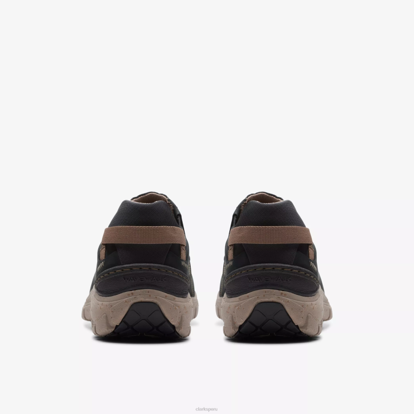 HZVP340 meseta de olas nubuck negro Clarks