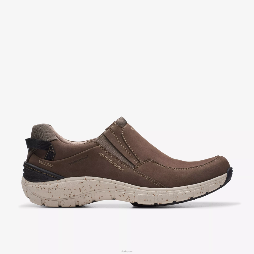 HZVP342 meseta de olas nubuck topo Clarks