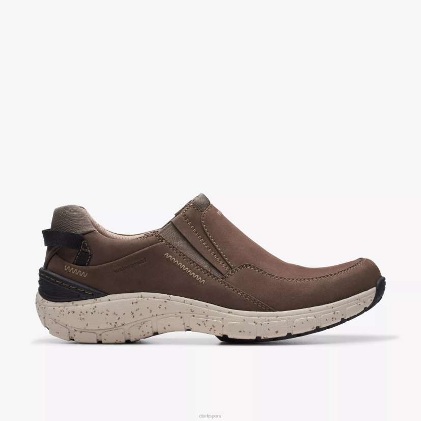 HZVP342 meseta de olas nubuck topo Clarks