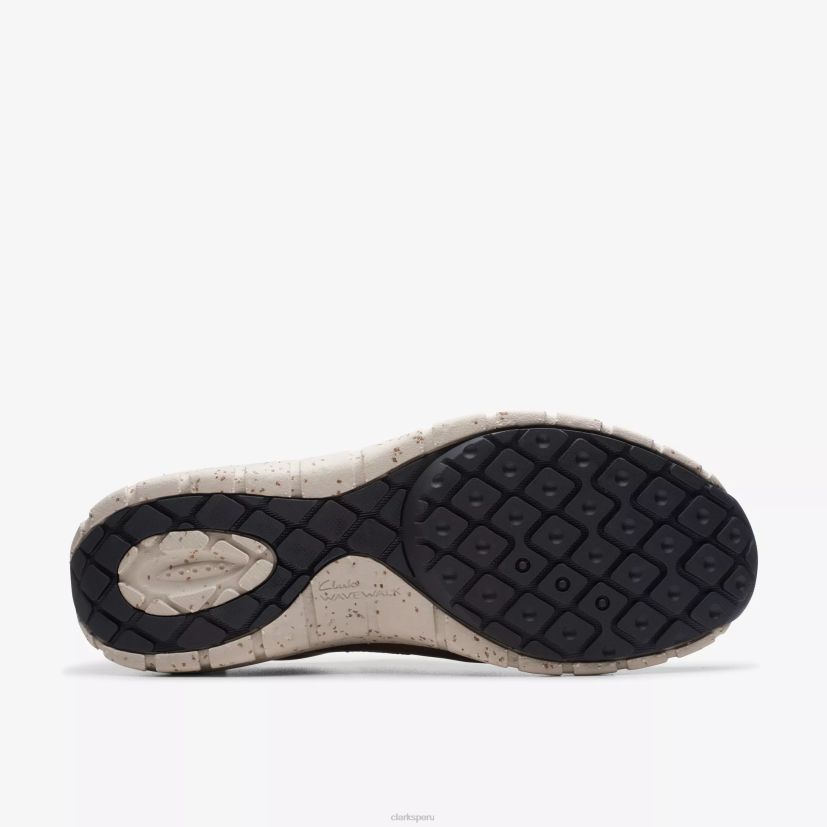 HZVP342 meseta de olas nubuck topo Clarks