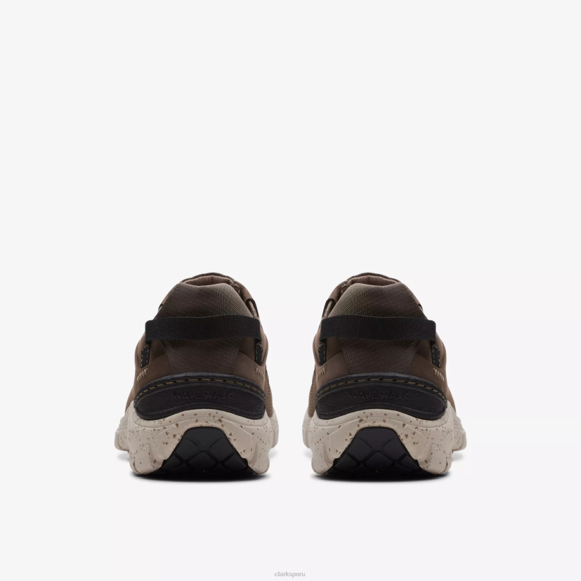 HZVP342 meseta de olas nubuck topo Clarks